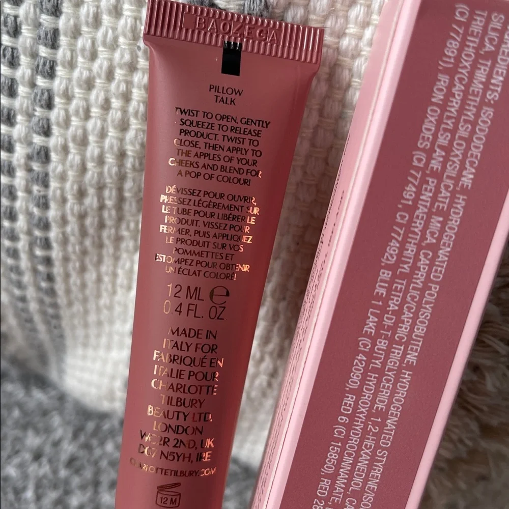 Charlotte Tilbury Matte - Beauty Blush Wand - Pillow Talk
